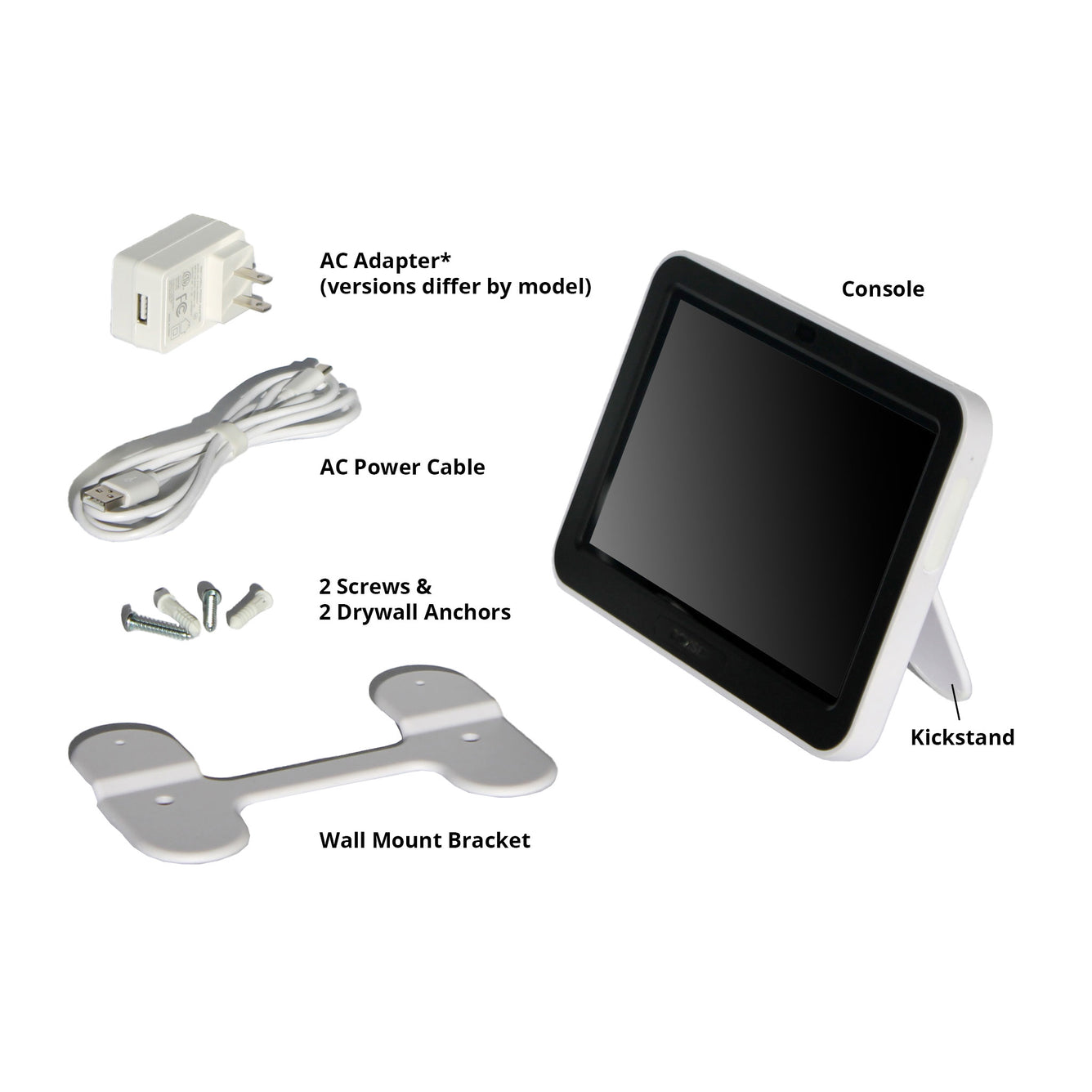WeatherLink Console weather station display components