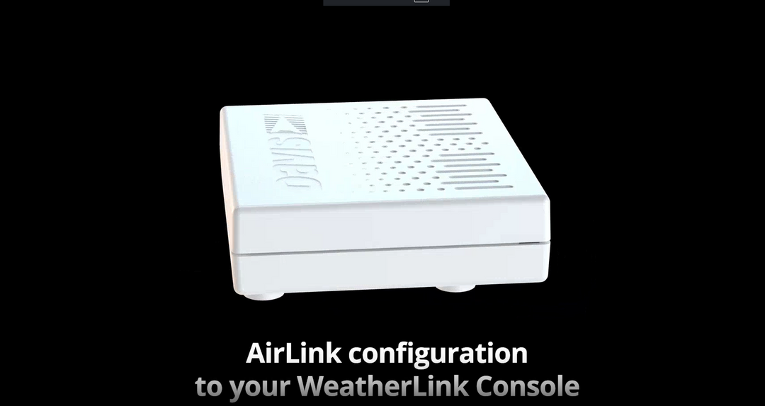 how to add AirLink air quality monitor to WeatherLInk Console weather station display