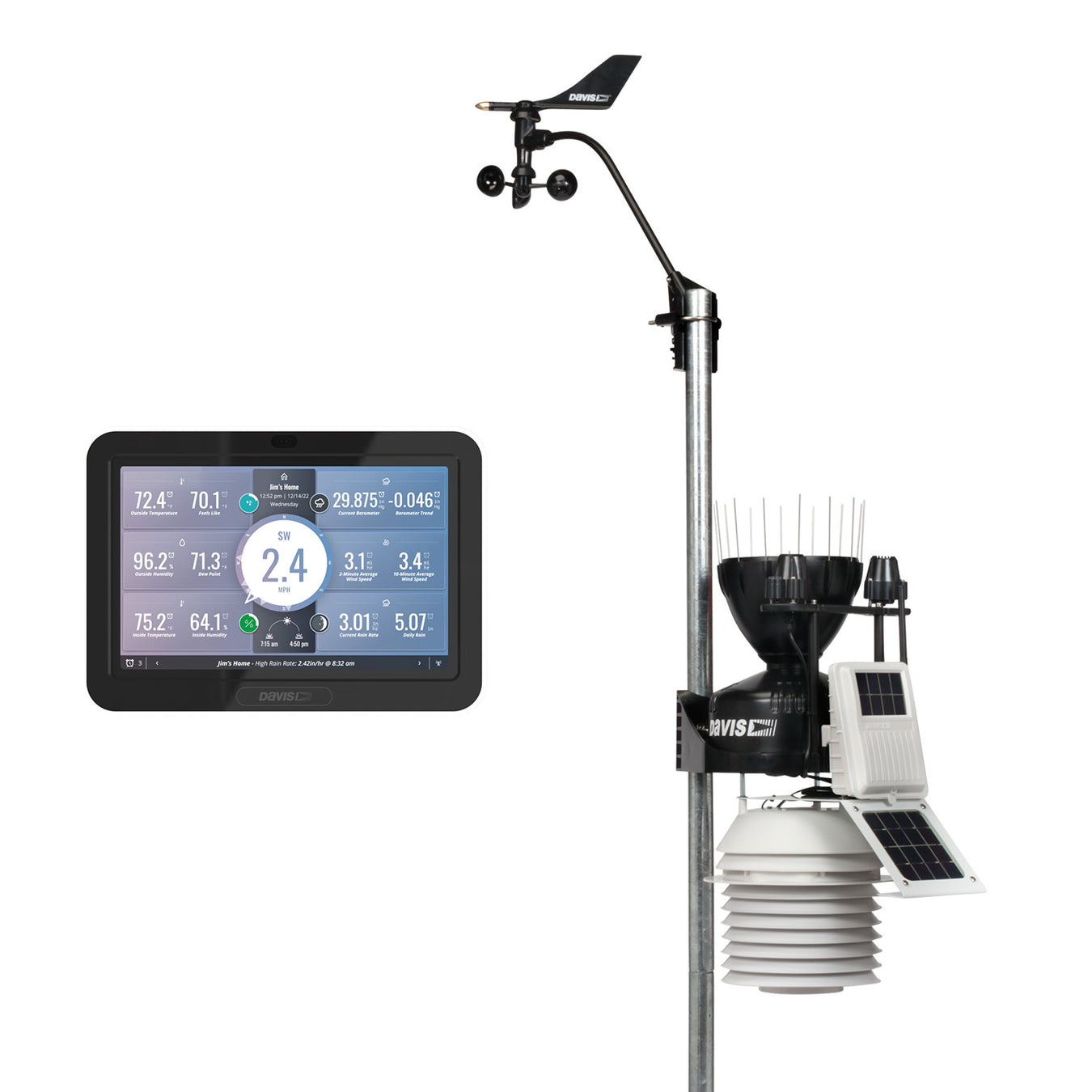 Vantage Pro2 and Pro2 Plus - 24-Hour Fan-Aspirated Radiation Shield