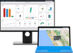 WeatherLink map and dashboard