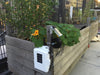 soil moisture temperature leaf wetness sensor station installed in garden